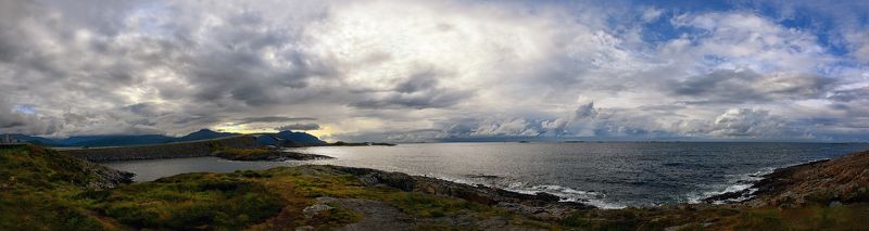 атлантическая дорога, норвегия По Атлантической дорогеphoto preview