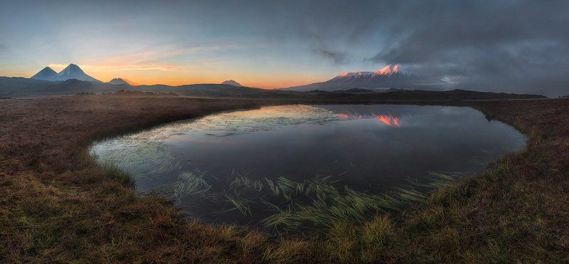 Камчатка, Толбачик Утро и вечер в долине Великанов.photo preview