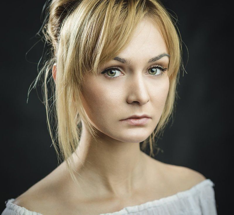 Art photo, Beuty, Blond, Girl, Green, Poland, Portrait, Studio Kajaphoto preview