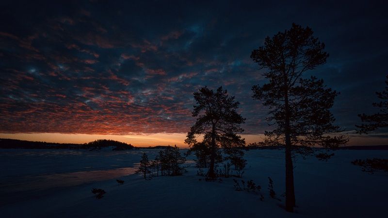 Рассвет на Ладогеphoto preview