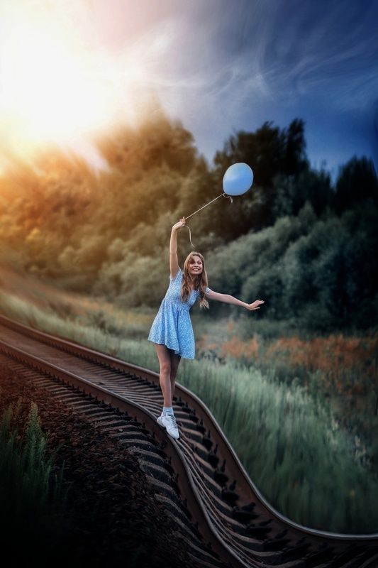 арт, артфото,портрет, концептуальное фото, сказка По сказочной дорогеphoto preview