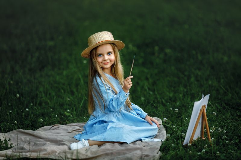 детский портрет, семейная фотография photo preview