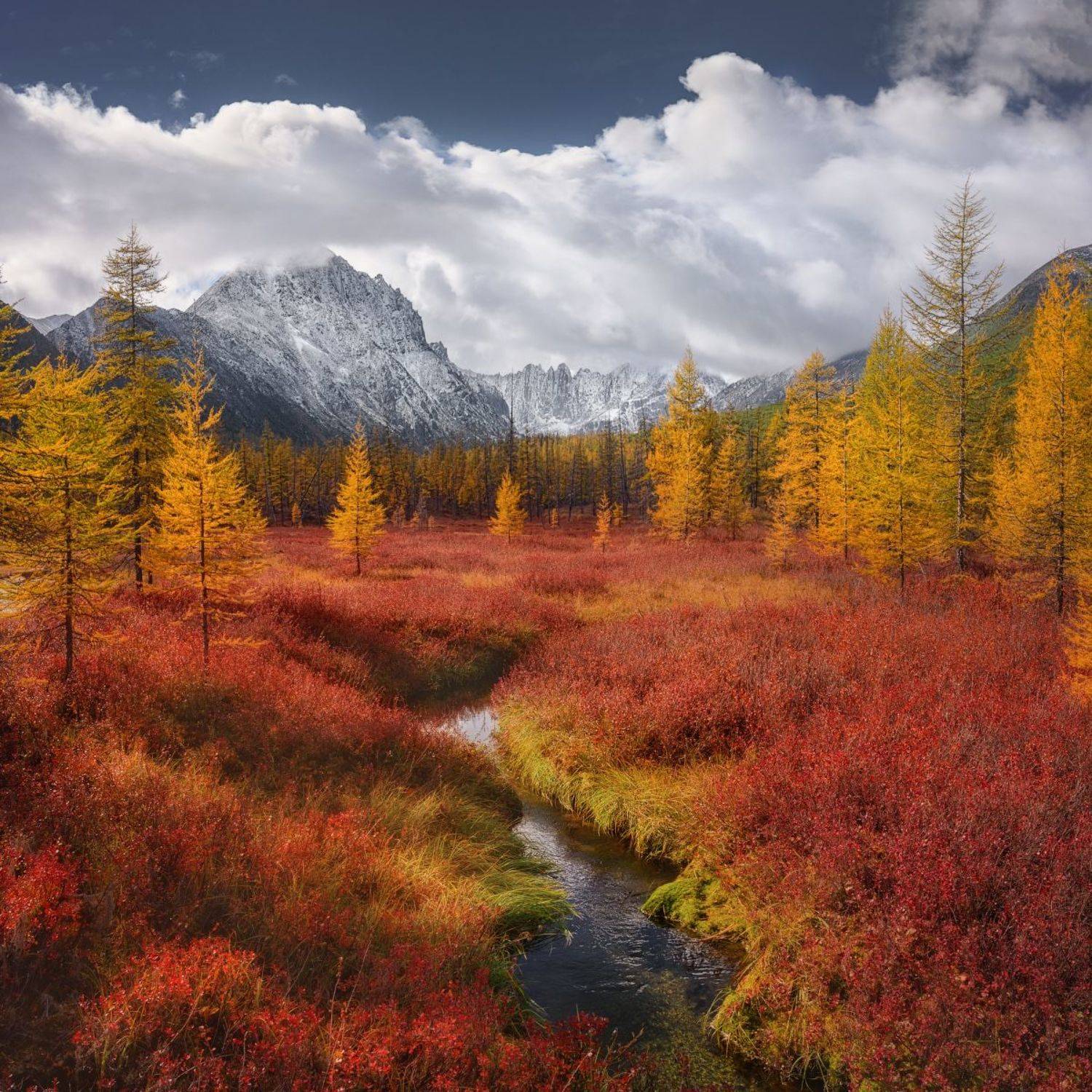 осень, колыма, озеро джека лондона, Дмитрий Медянцев