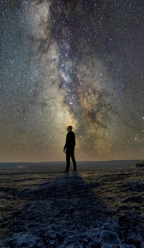 ночь, лето, звезды, космос, персеиды, крым, симферополь, море, горы Наедине с космосомphoto preview