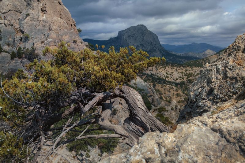 горы, скалы, камни Дело к осени... фото превью