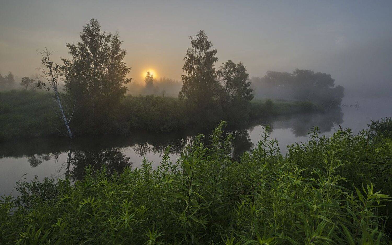 Всё начинается с рассвета. Автор: Михаил Агеев утро, рассвет, большие байдики, Михаил Агеев