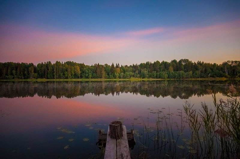 Вечернее озероphoto preview