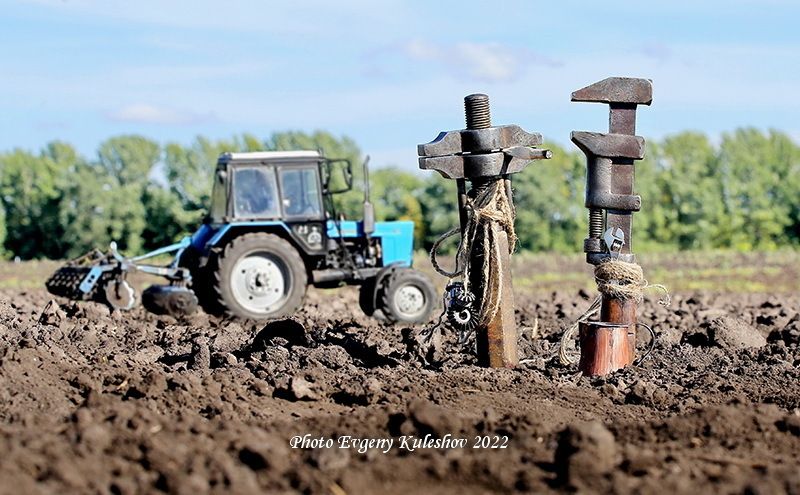 ключ, гаечный ключ, разводной ключ,трактор, натюрморт, сельский лофт, Немного о трактористах фото превью