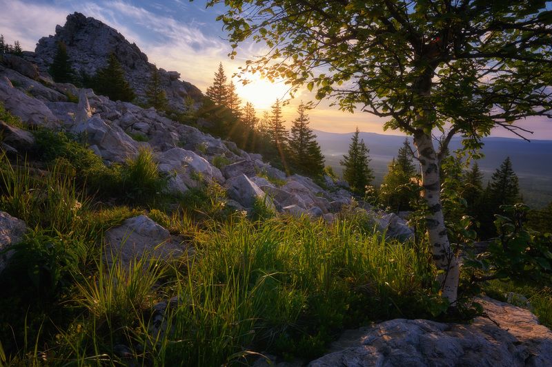 рассвет зюраткуль zuratkul Рассвет На Хребте Зюраткуль фото превью