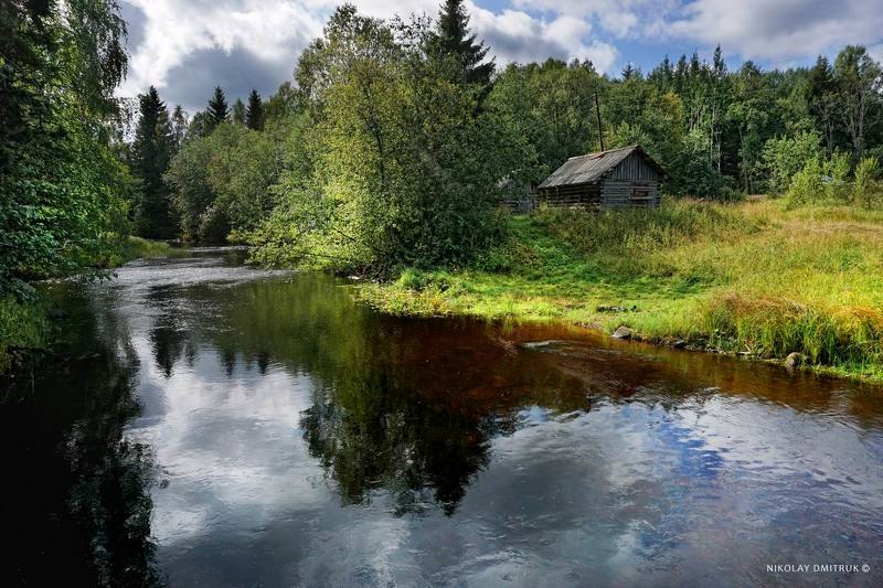 пейзаж 	 деревня Сия. photo preview