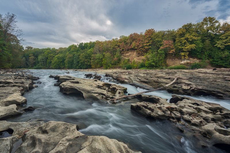 река пшеха, осень photo preview