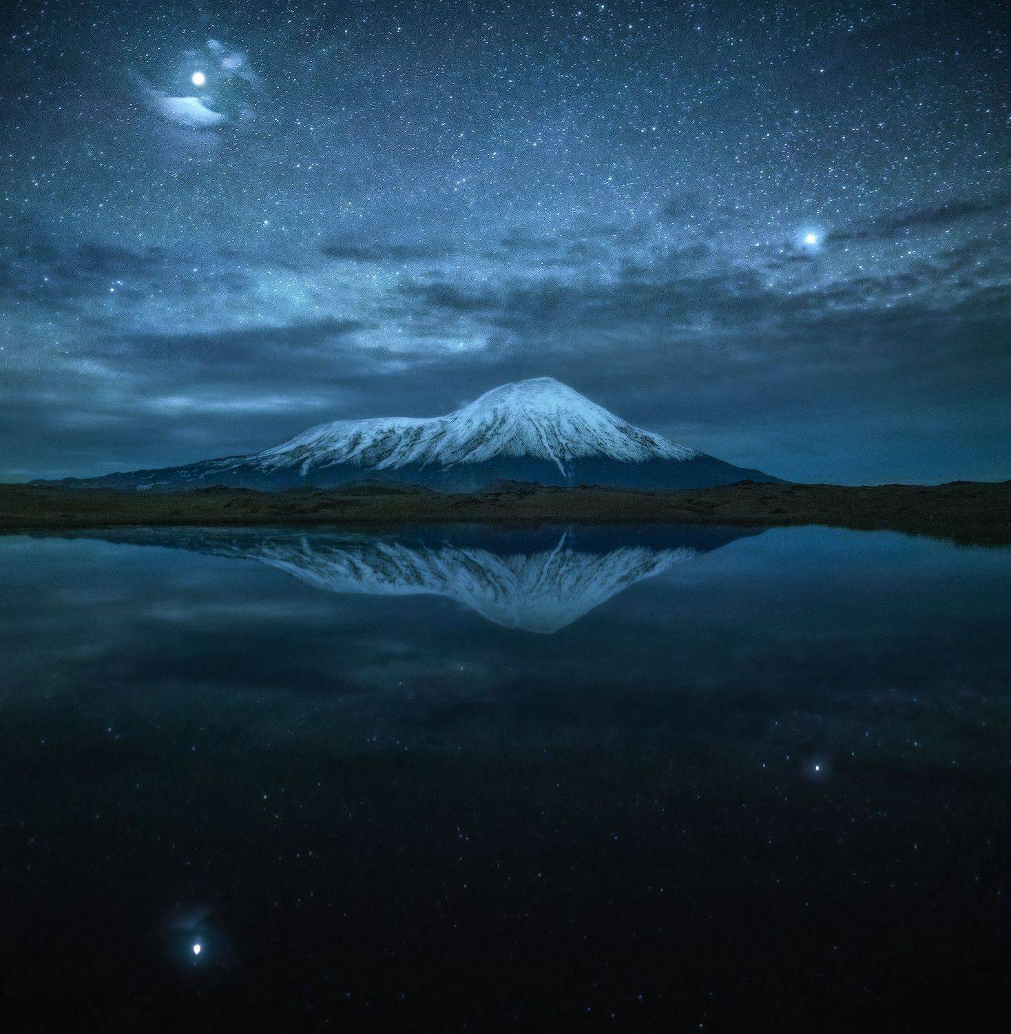 Когда спят вулканы.. Автор: Андрей Грачев камчатка, Андрей Грачев