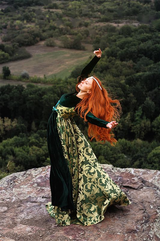 girl, model, scotland, princess, red hair, fairy, portrait, photography, history, fine art, aestethic Scotland princessphoto preview