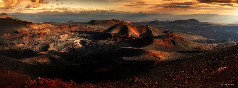 Камчатка, пейзаж, вулкан, Россия, Дальний Восток, вечер, горы, панорама, лава, полуостров Камчатка, магма, Kamchatka, landscape, volcano, Russia, Far East, evening, panorama, mountains, lava, Kamchatka Peninsula, magma Планета Камчатка | Planet Kamchatkaphoto preview