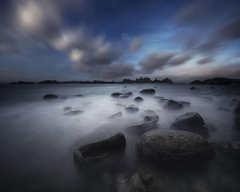 Болгария, Черное море Когда ночь и день встречаются на границе земли, моря и небаphoto preview