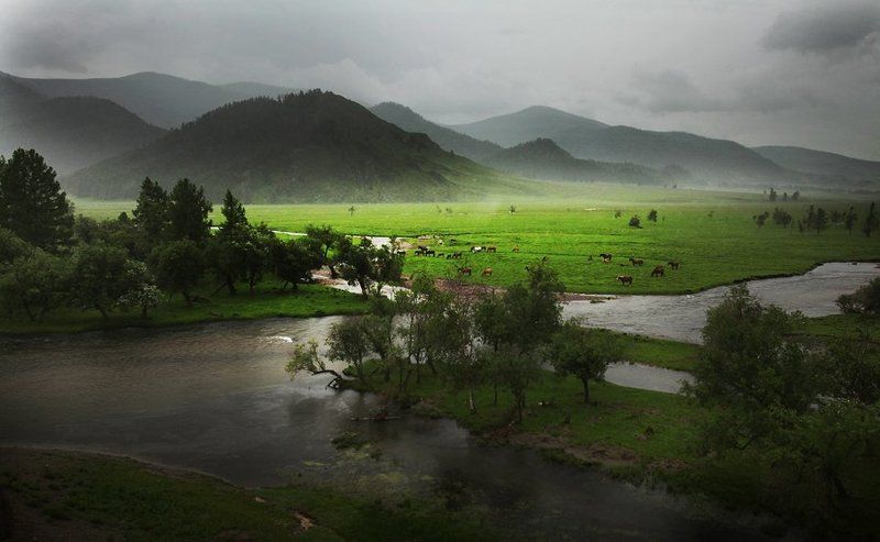 Долина реки Урсул. Алтай.photo preview