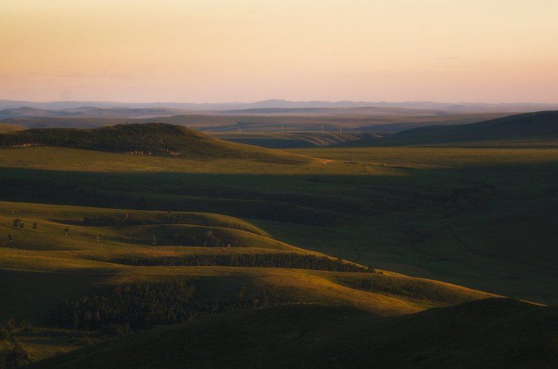 Забайкалье, Забайкальская степь, Закат, Чернышевск, Чернышевский район По диким степям Забайкалья.photo preview