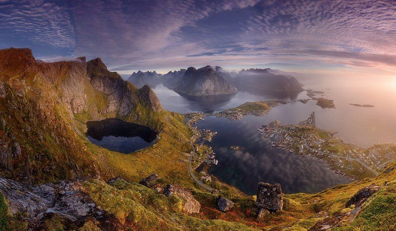 Норвегия Рассвет над Reine II - В другом свете...photo preview