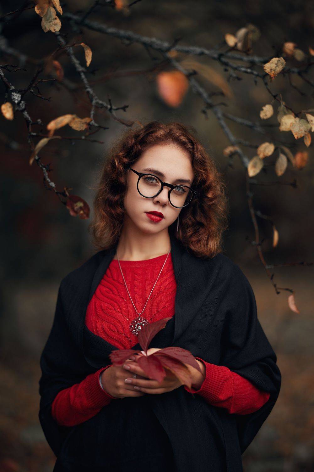 Карина_Осень2022. Автор: Дмитрий Дыбов Девушка, портрет, осень, Дмитрий Дыбов
