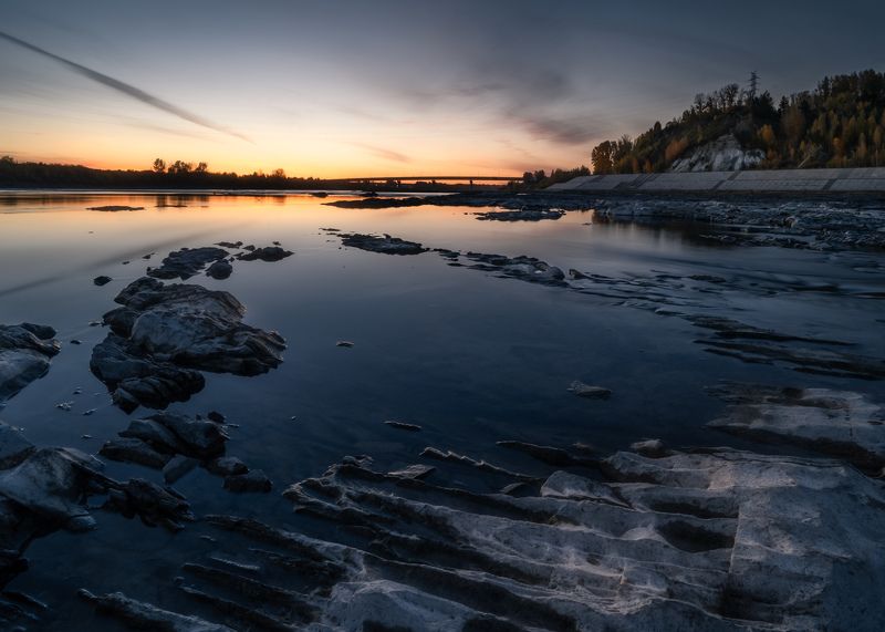 Закаты на Томи…. Sunsets on Tom...photo preview