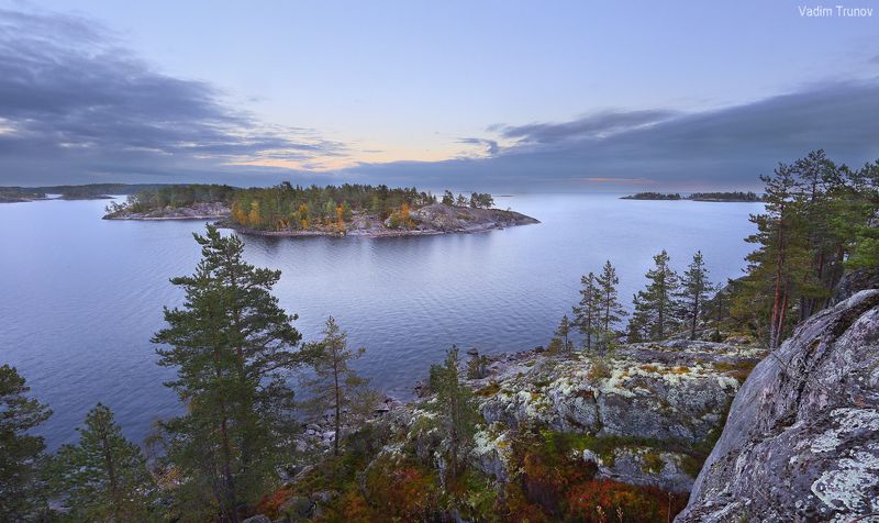 ладога, ладожское озеро, карелия, койонсаари Вечер на Ладогеphoto preview