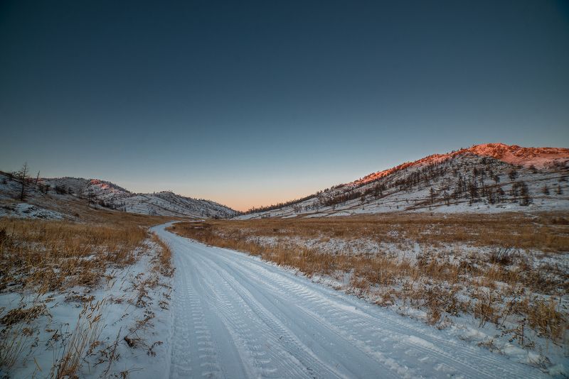 хакасия, пейзаж, закат photo preview