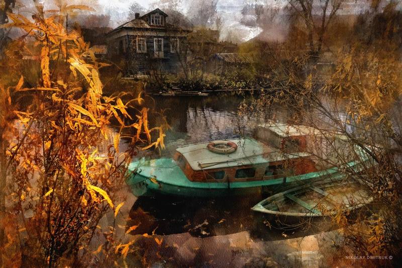 город вторая Соломбала. осень. photo preview