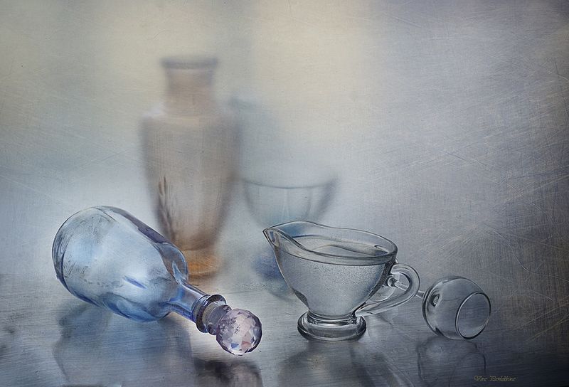 натюрморт, вера павлухина, стекло, прозрачно, Стеклянно-туманный натюрмортphoto preview