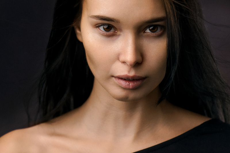 portait ,  85mm, Retouching, Girl Linaphoto preview