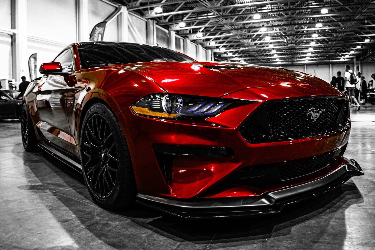 Автор: Сергей Лашнев авто автомобиль машина тачка Mustang car красный спорт, Сергей Лашнев