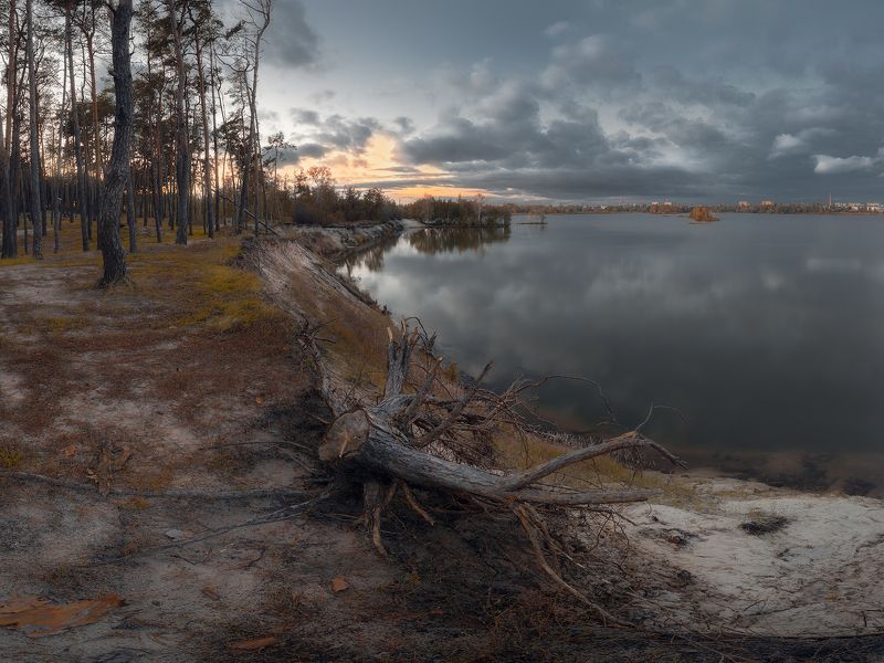 харьков,пейзаж харьков ,харкiв Осень входит в городphoto preview