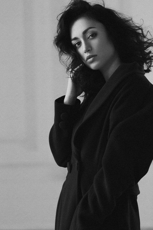 B&w, Portrait photo preview