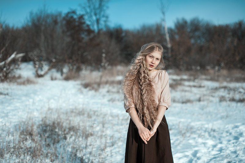 Girl, Portrait, Winter, Портрет девушки Sophiaphoto preview