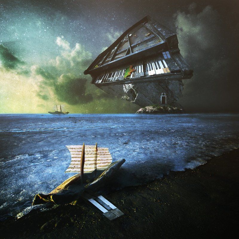 Ostoja na jeziorze dźwięków zapomnianychphoto preview