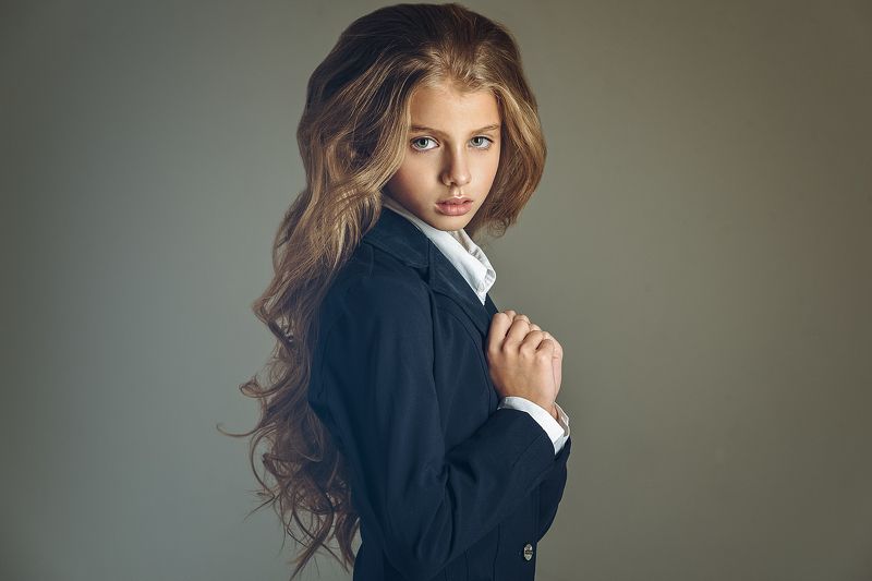 девушка, портрет, милая, cute, portrait, цветок Krisitnaphoto preview