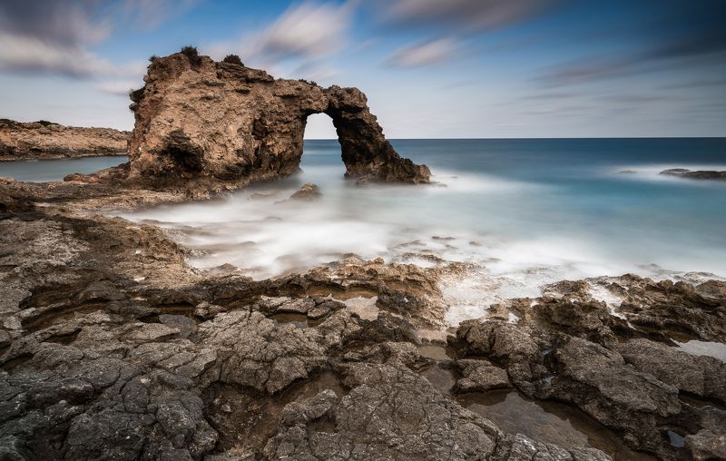 sunset, photo, seascape, landscape, 35awards, sicilia, longexposure Capo Ogninaphoto preview