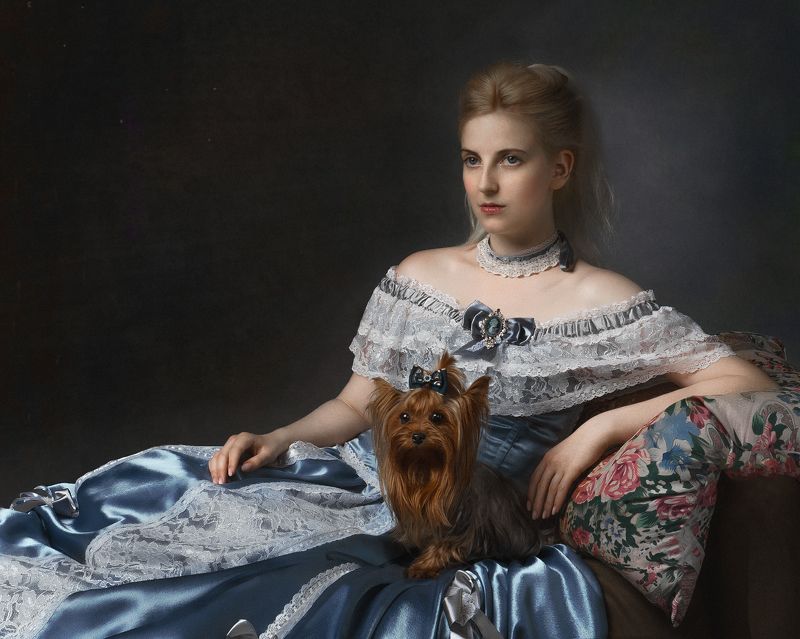 portait, fine art  Lady photo preview