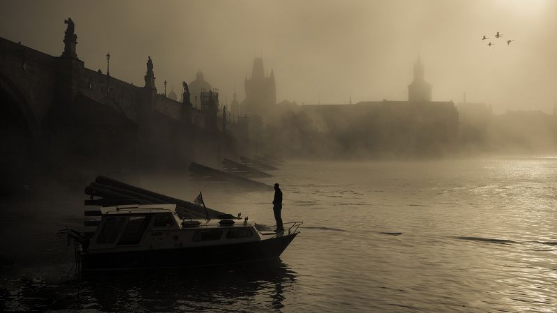 Prague in the fogphoto preview