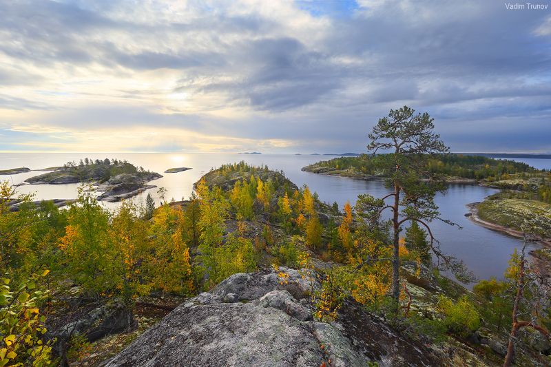 ладога, ладожское озеро, карелия Осенняя Ладогаphoto preview