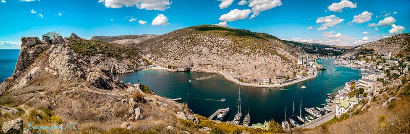 Панорама Балаклавы.photo preview