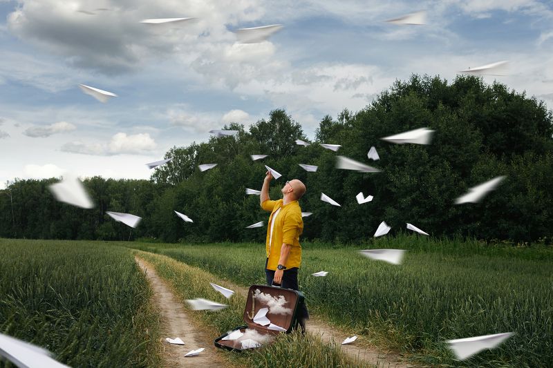 лето портрет самолеты самолетик поле прошедшее летоphoto preview