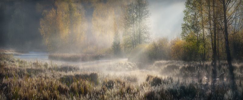 тула, воронка, ясная поляна Октябрьское утро на Воронкеphoto preview