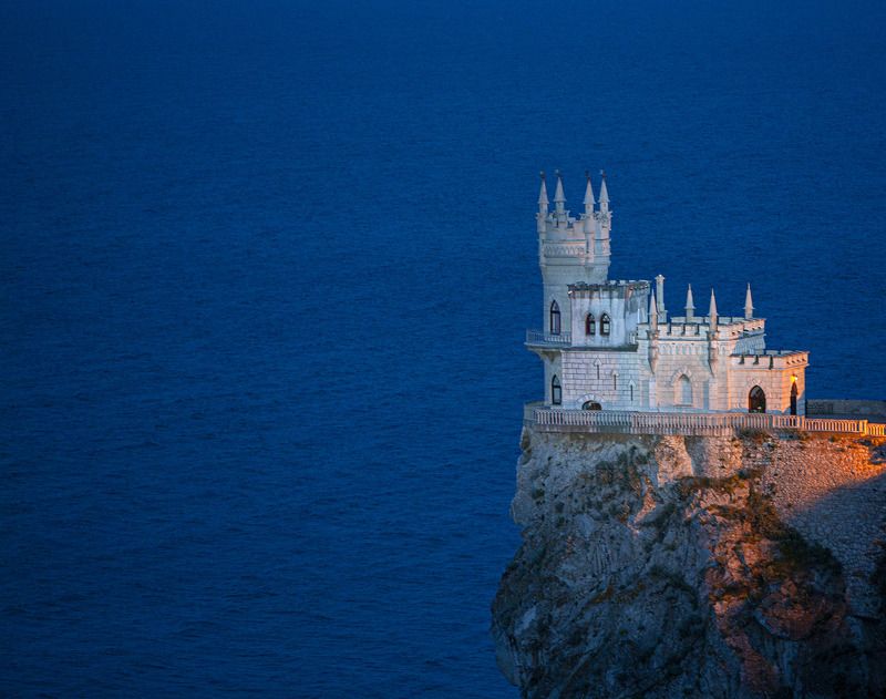 Крым Ласточкино гнездо Пролетая над гнездомphoto preview