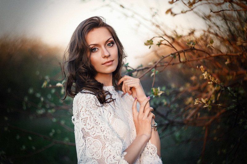 Весна, Портрет девушки Катяphoto preview