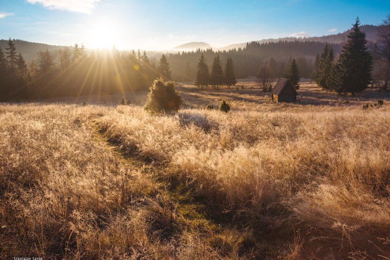путешествие, сербия, пейзаж Одинокое путешествие в зимнюю Сербиюphoto preview