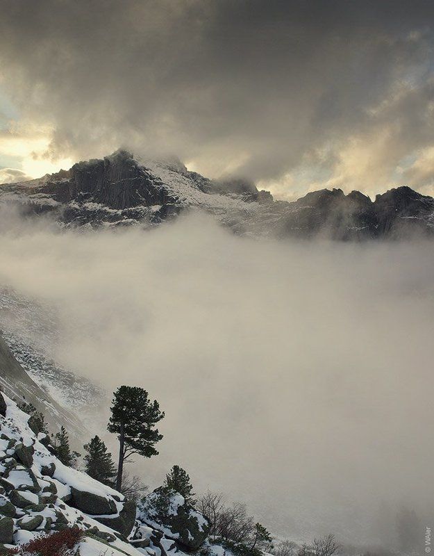 ергаки PRO Закатный туманphoto preview