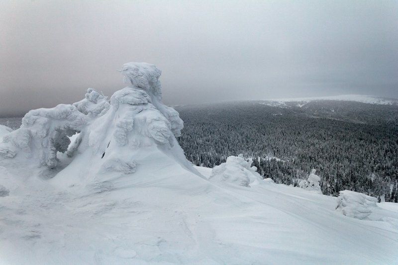 Пейзаж, Северный урал Царство Деда Мороза.photo preview