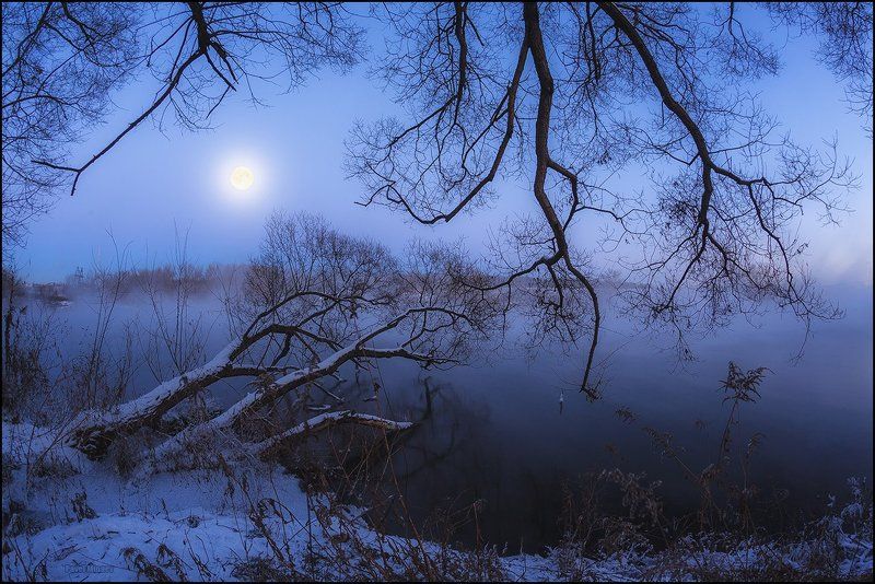 Морозным вечеромphoto preview