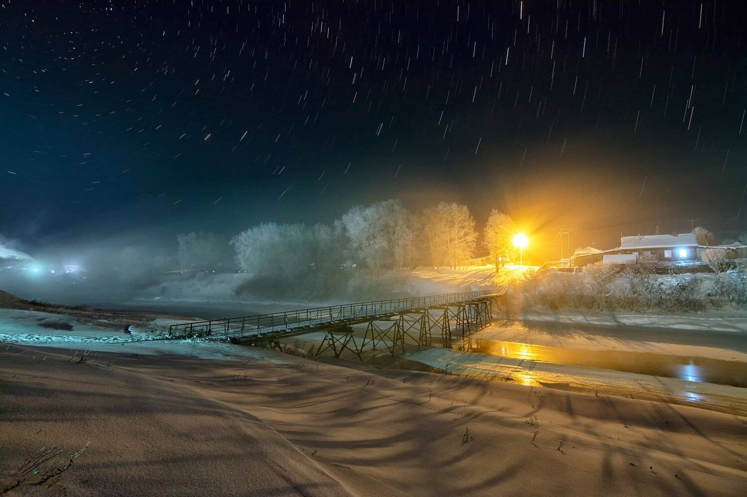 "Разноцветный вечер". Автор: Устюжанин Михаил , Устюжанин Михаил