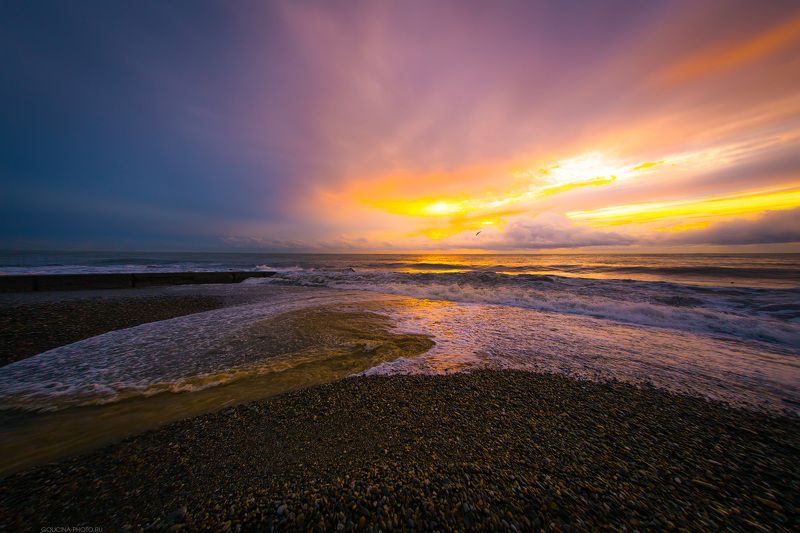 пейзаж, голицына, адлер, море Зимнее море Адлераphoto preview